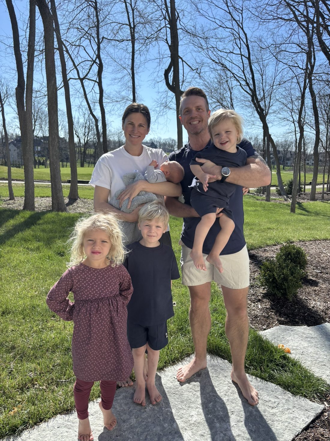 The Stephenson family